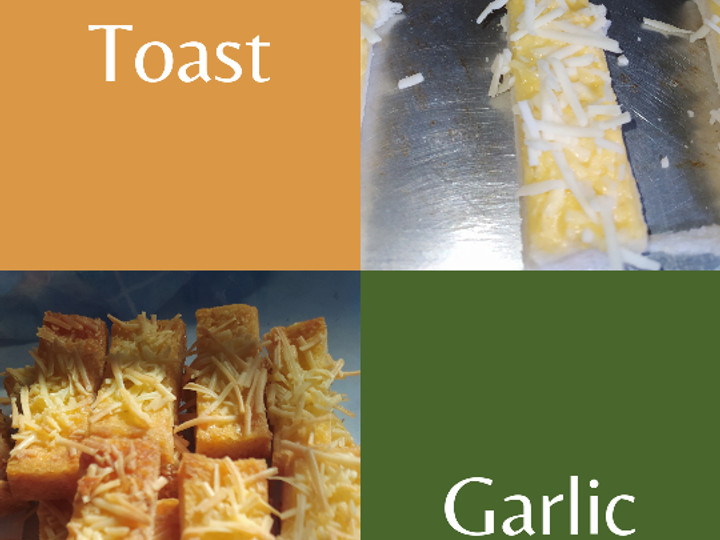 Yuk intip, Cara  membuat Garlic Chesee Toast  sempurna