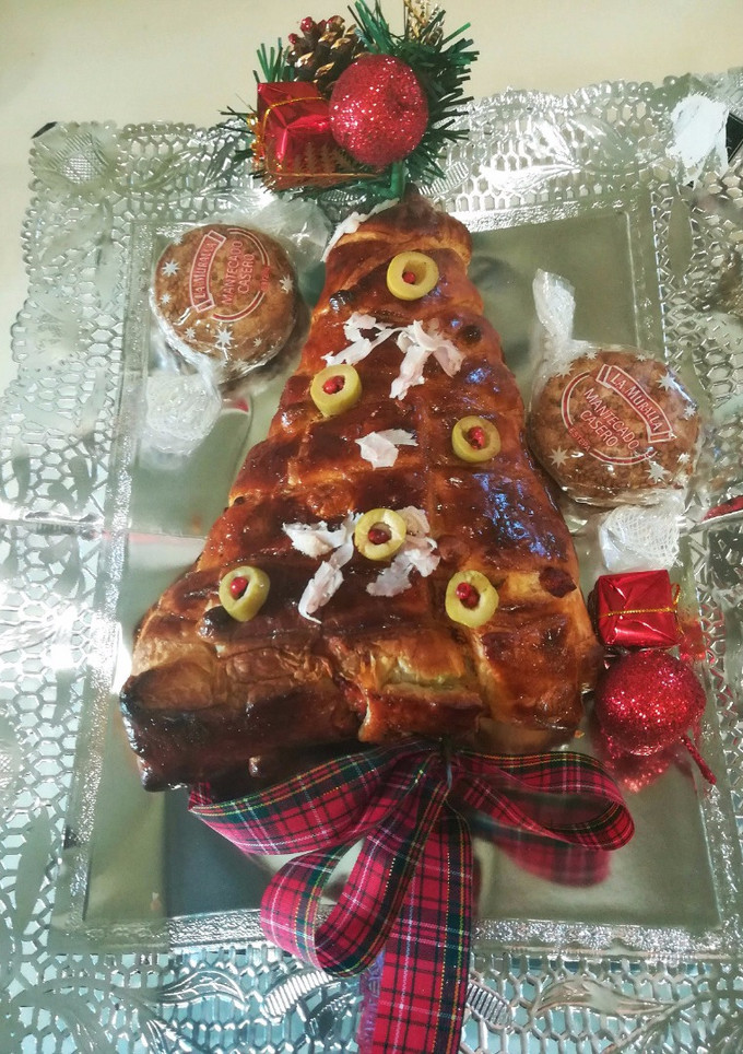 Una foto de Árbol de hojaldre