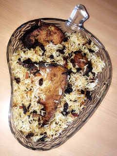 A picture of Onion Rice (Fish) #uniquericerecipe.