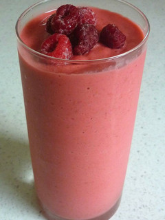 A picture of Raspberry smoothie.