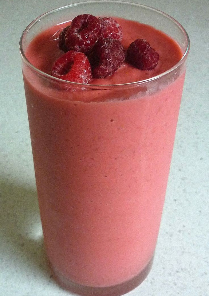 A picture of Raspberry smoothie.