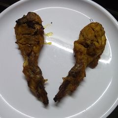 Tandoori chicken A picture of Tandoori chicken.