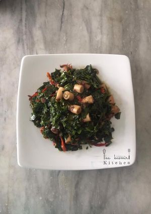 Foto resep Cumi daun melinjo