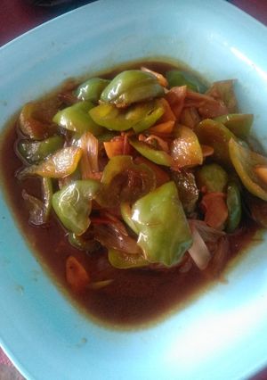 Foto resep Oseng cabe gombol kecap