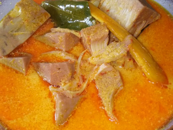 Wajib coba! Bagaimana cara membuat Gulai tewel/nangka  spesial