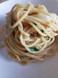 Spaghetti con alici e pangrattato 🐟🐟