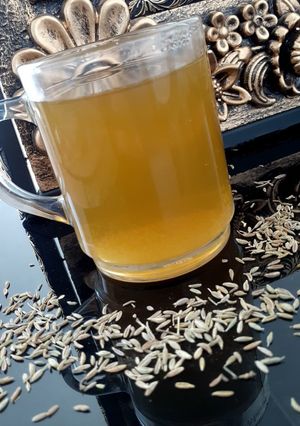 عکسی از دستور دمنوش زیره سبز