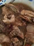 Stim ayam dengan angcao Dan goji berry