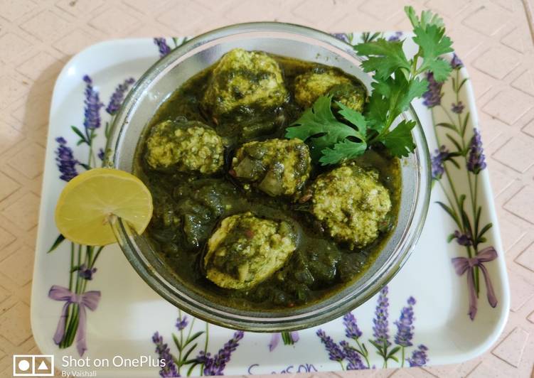 Easy Palak paneer