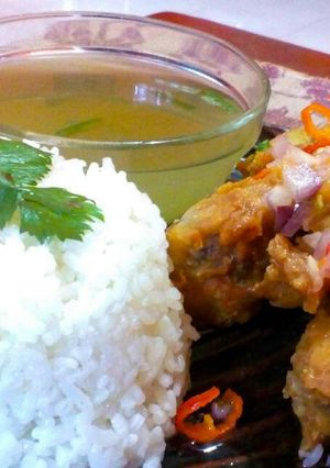 Foto resep Ayam Crispy Sambal Dabu2