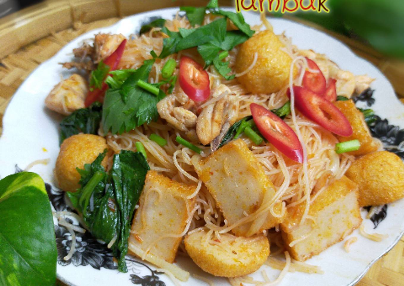 Bihun goreng kutu
