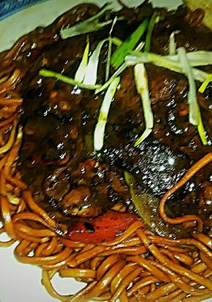 A picture of Tex's Beef & Walnuts in Oyster Sauce 🐂🍲🇨🇳.