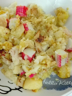 Una foto de Coliflor salteada con patatas