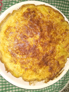 Una foto de Quiche de patatas y bacon🧀🥔🥓