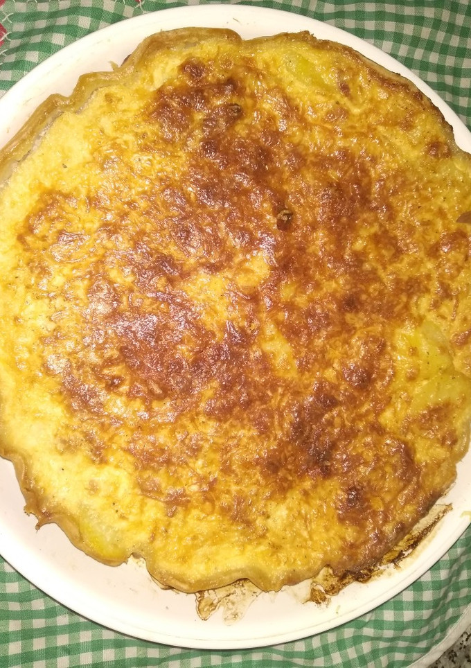Una foto de Quiche de patatas y bacon🧀🥔🥓