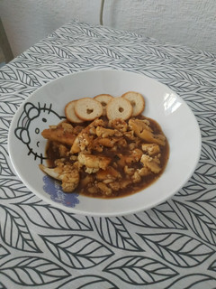 Una foto de Coliflor al teriyaki