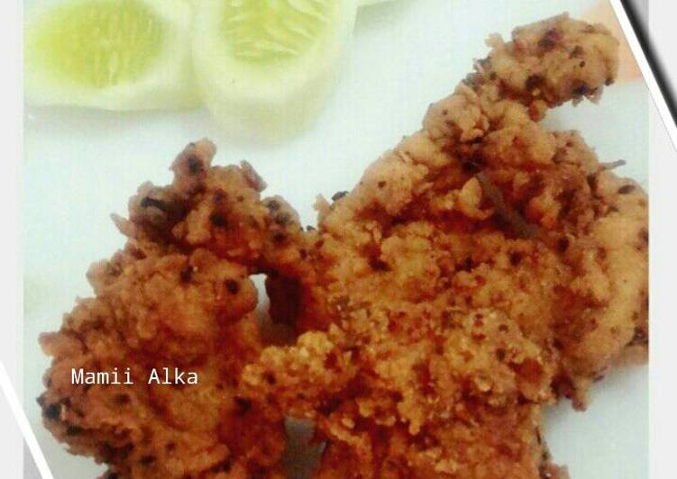 Crispy Spicy Fried Chicken #PekanInspirasi