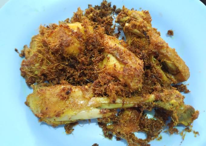 Ayam Goreng Ungkep Simpel