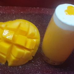 A picture of Mango lassi.