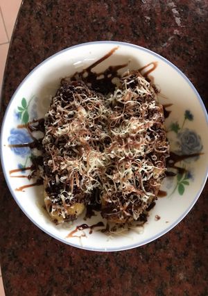 Foto resep Pisang bakar (toping coklat keju)