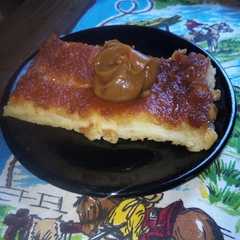 Una foto de Budín de pan súper fácil. 🤤