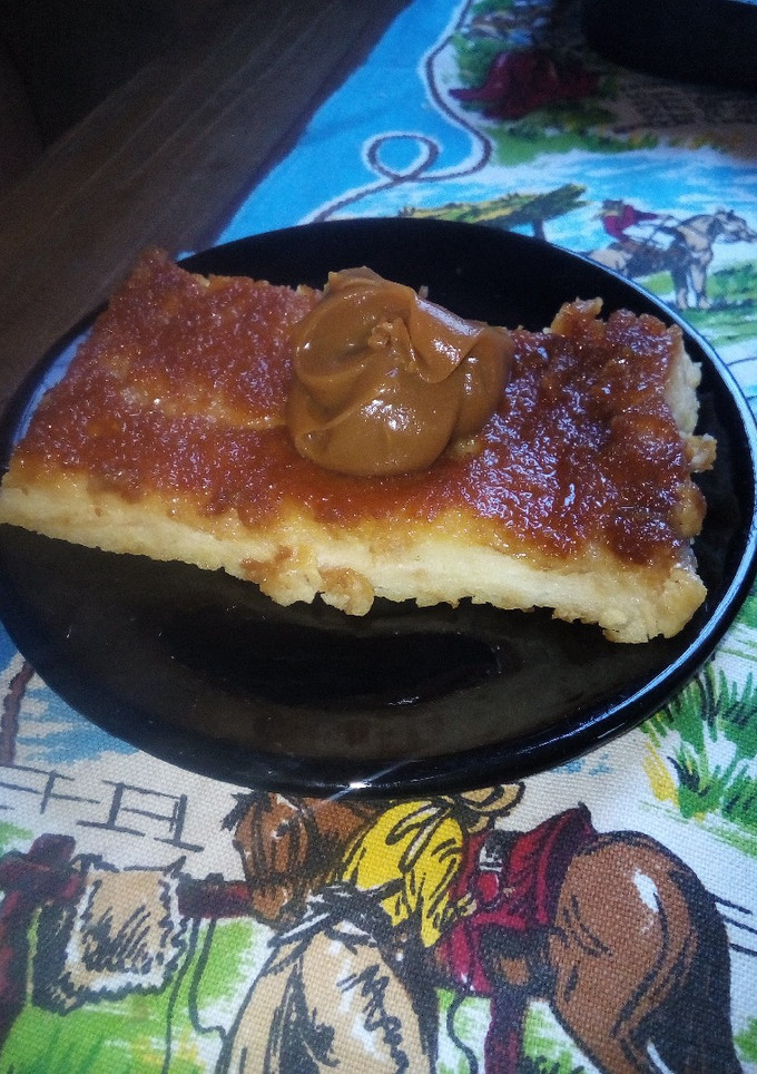 Una foto de Budín de pan súper fácil. 🤤