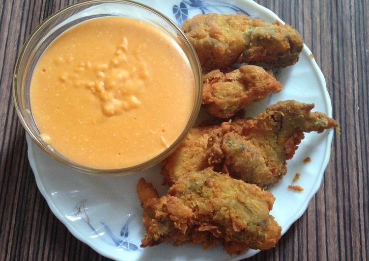 Saos keju ekonomis (ala recheese)