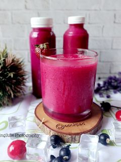 Foto resep 558. Juice Buah Naga + Mangga