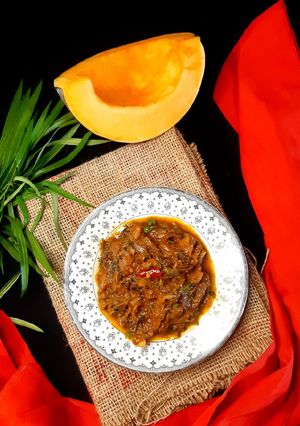 মিস্টি কুমড়োর বুকা ভর্তা রেসিপির প্রধান ছবি