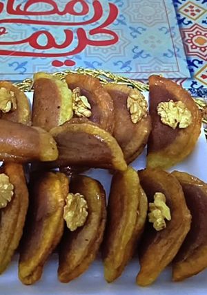 صورة لوصفة قطايف الجبنة 🌷