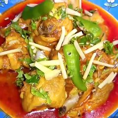 A picture of Red Chicken Shinwari Karahi.