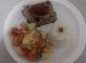 Una foto de Pastel de carne con verduras