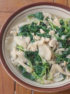 Foto resep Cah Bayam Jamur Tiram