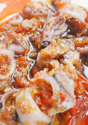 Foto resep Cumi Balado superrrrr pedas