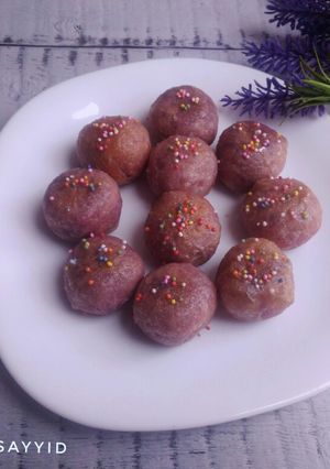 Foto resep Donat ubi ungu