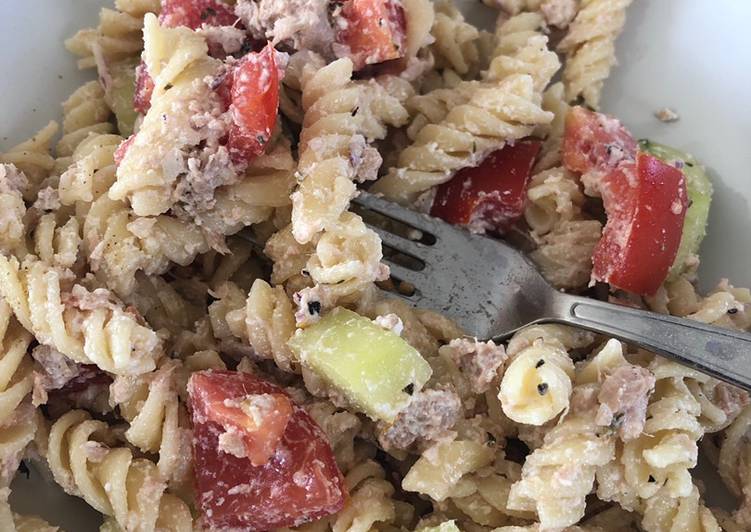 Étapes pour Faire Super rapide Fait maison Salade de pâtes