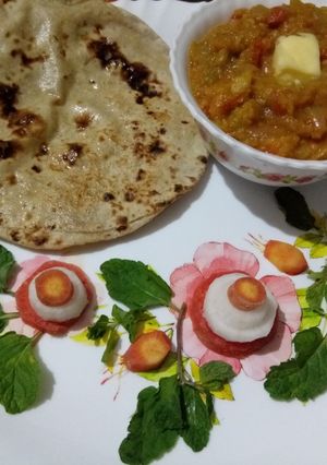 A picture of Mix Veg bhartha.