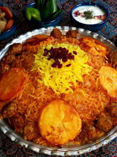 عکسی از دستور کلم پلو