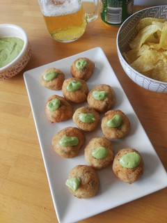 Una foto de Croquetas de verduras con queso