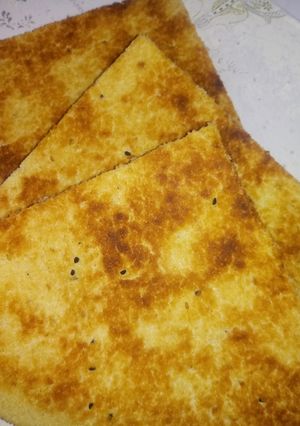 صورة لوصفة كسرة بالجلجلان والسانوج