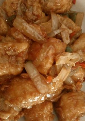 Foto resep Gurame tepung saus teriyaki