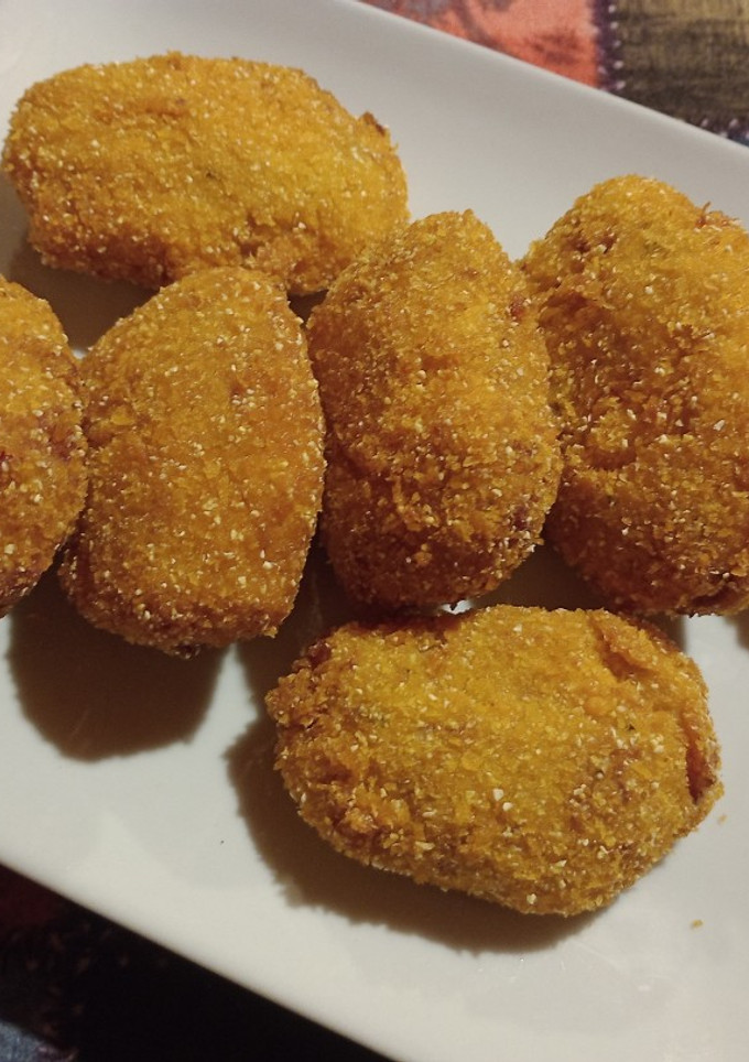 Una foto de Nuggets caseros de atún y queso crema 😋