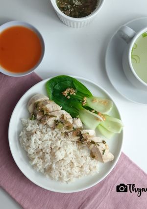 Foto resep Nasi Hainam Rice Cooker