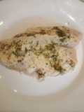 Filetes de Tilapia alioli al horno