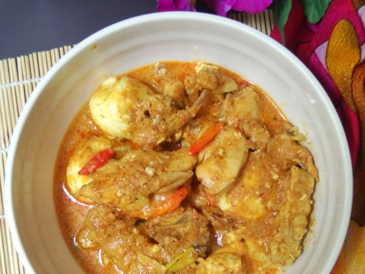 Wajib coba! Bagaimana cara buat Rendang Ayam 3 T (Telur Tahu Tempe)  spesial