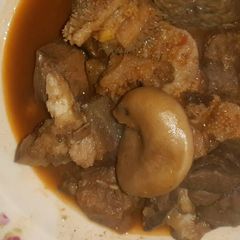 A picture of Assorted meat pepper soup.
