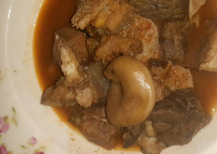 Recipe of Great Assorted meat pepper soup | Satisfying Recipe | So Yummy Food !
