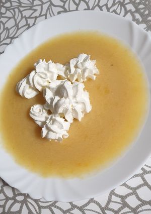 Őszibarackleves recept fotója