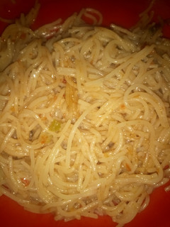 A picture of Simple spaghetti.