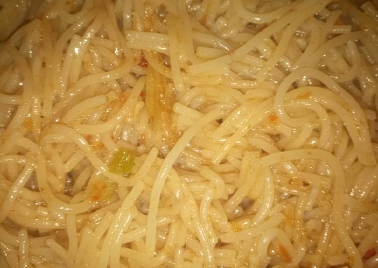 How to Prepare Super Quick Homemade Simple spaghetti